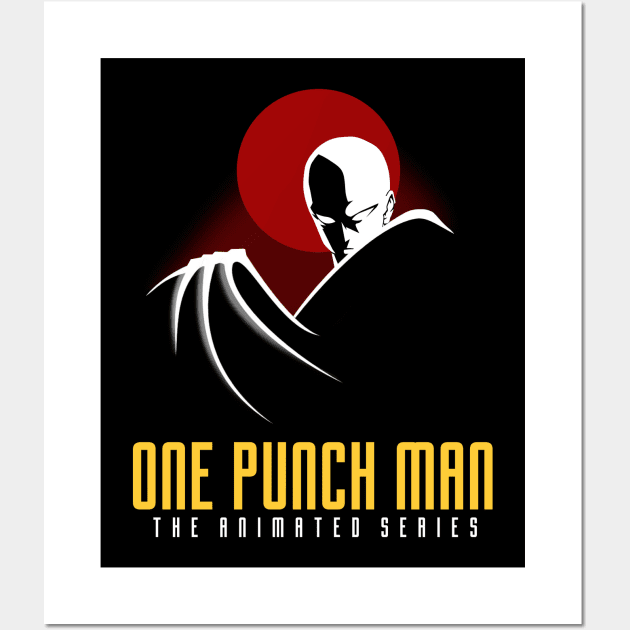 One Punch Animated Series Wall Art by Apgar Arts